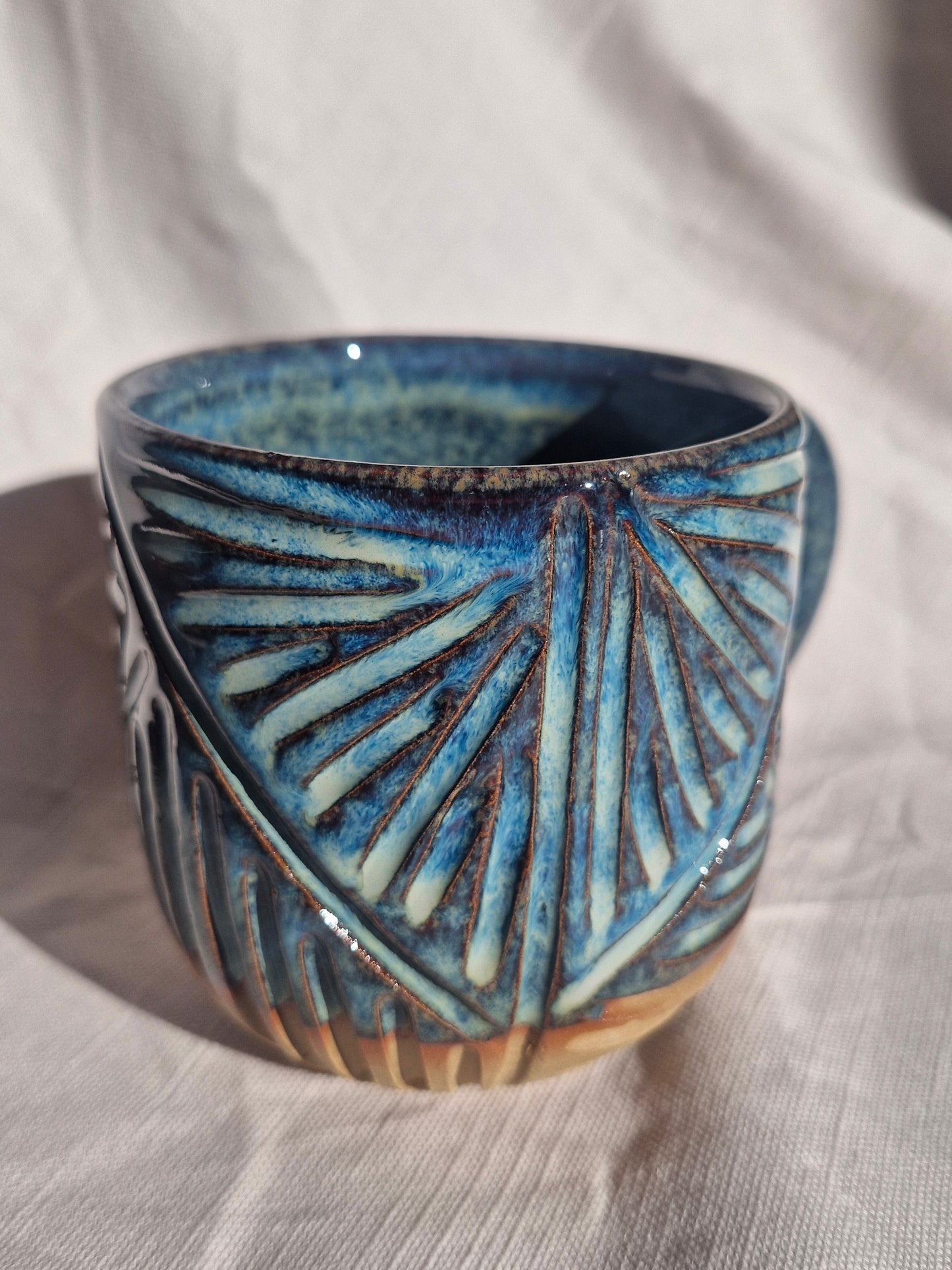 Carved Mug