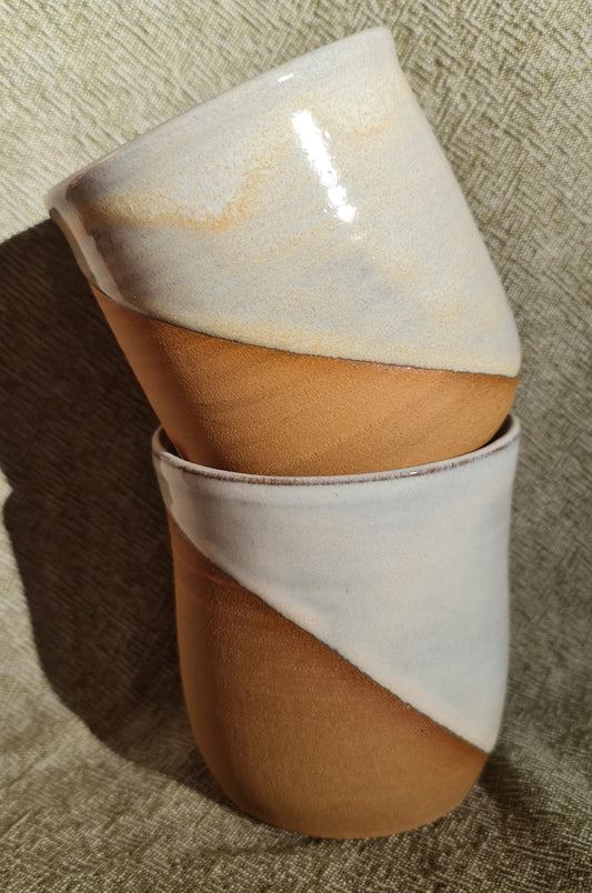 Sandy White Tumbler