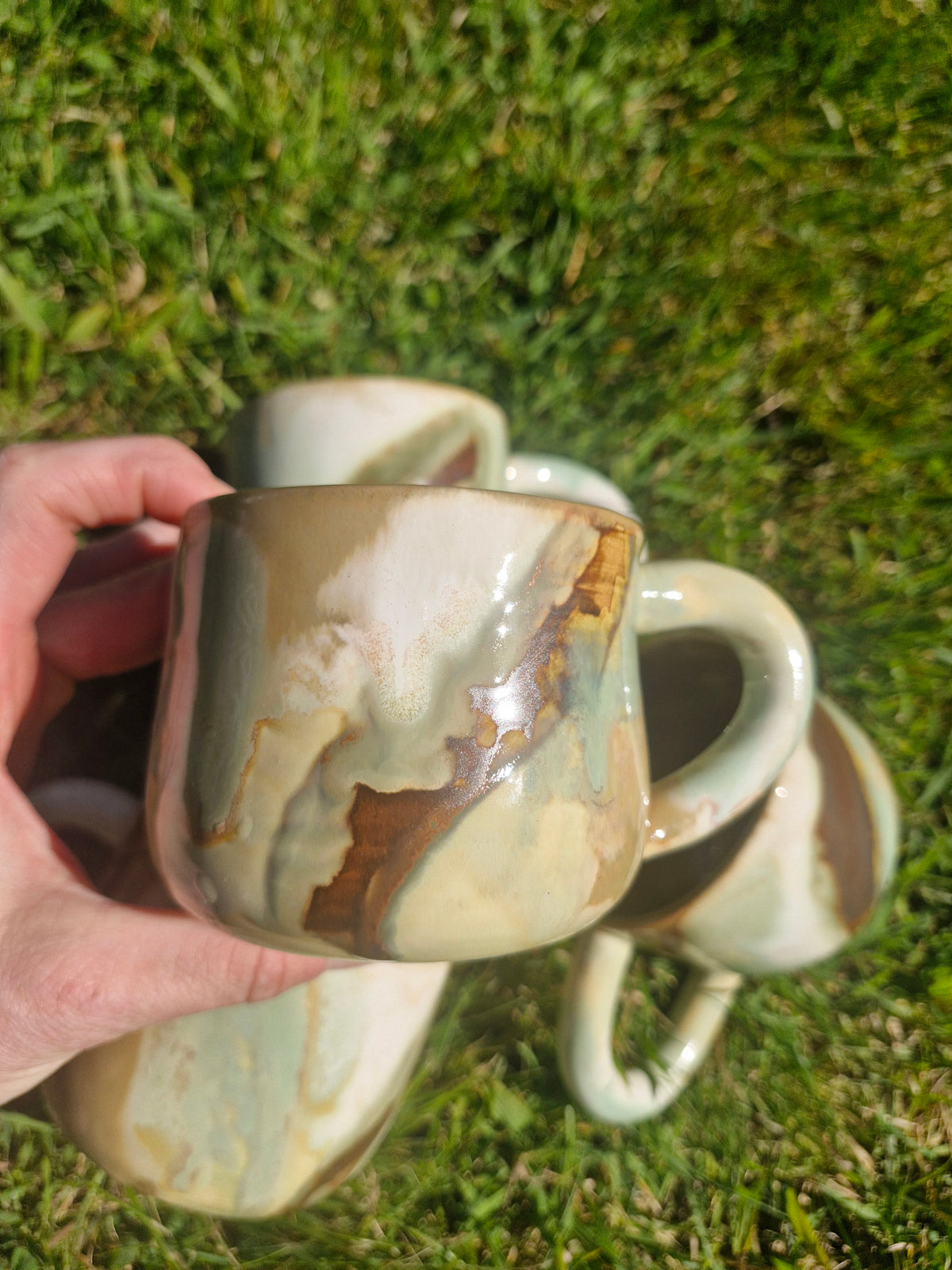 Sage Terra Mugs