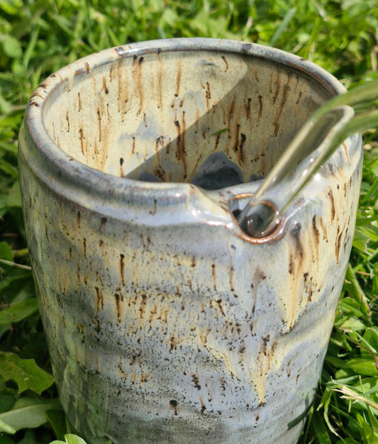 Smoothie Cup - Slate Grey Drip
