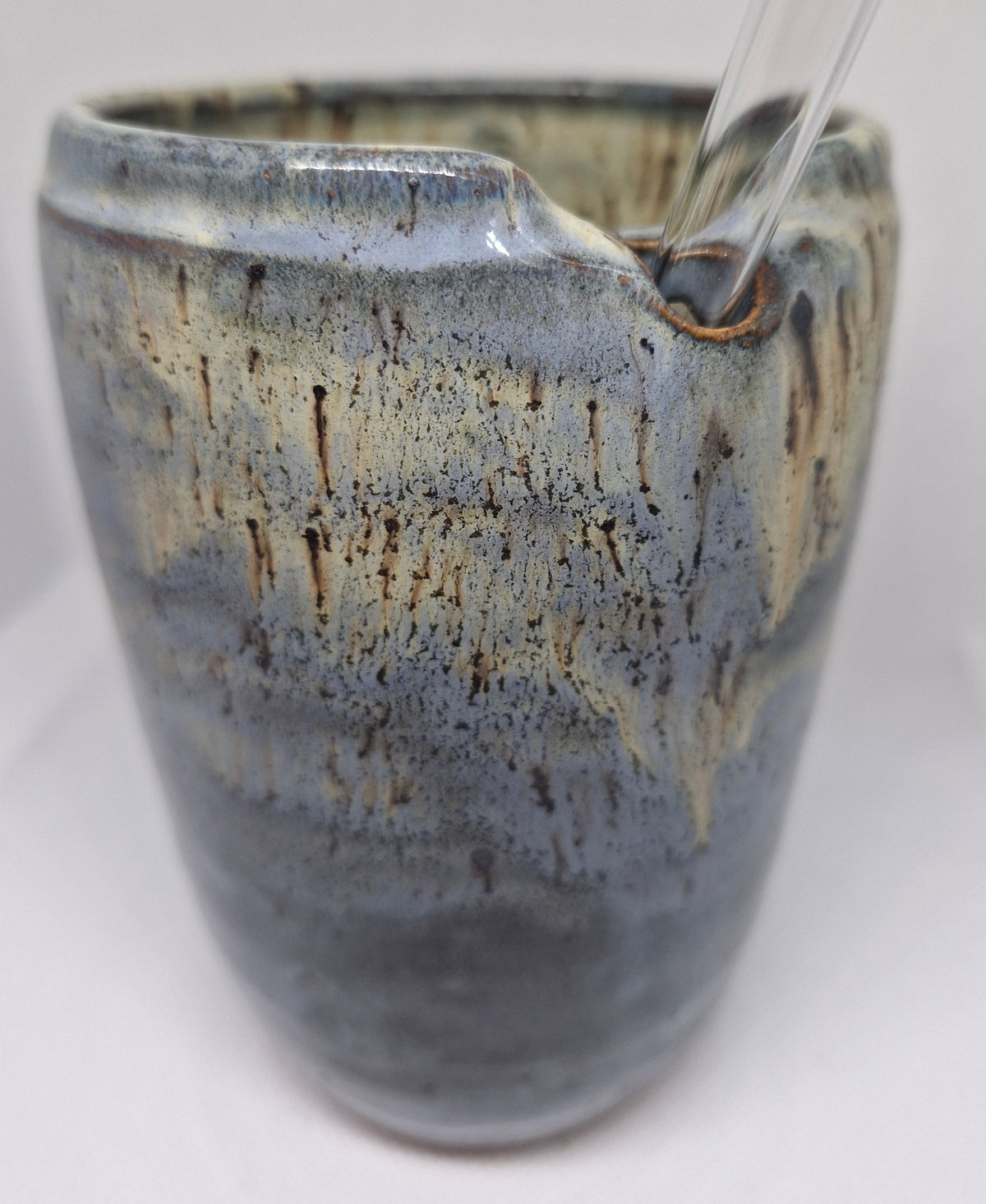 Smoothie Cup - Slate Grey Drip