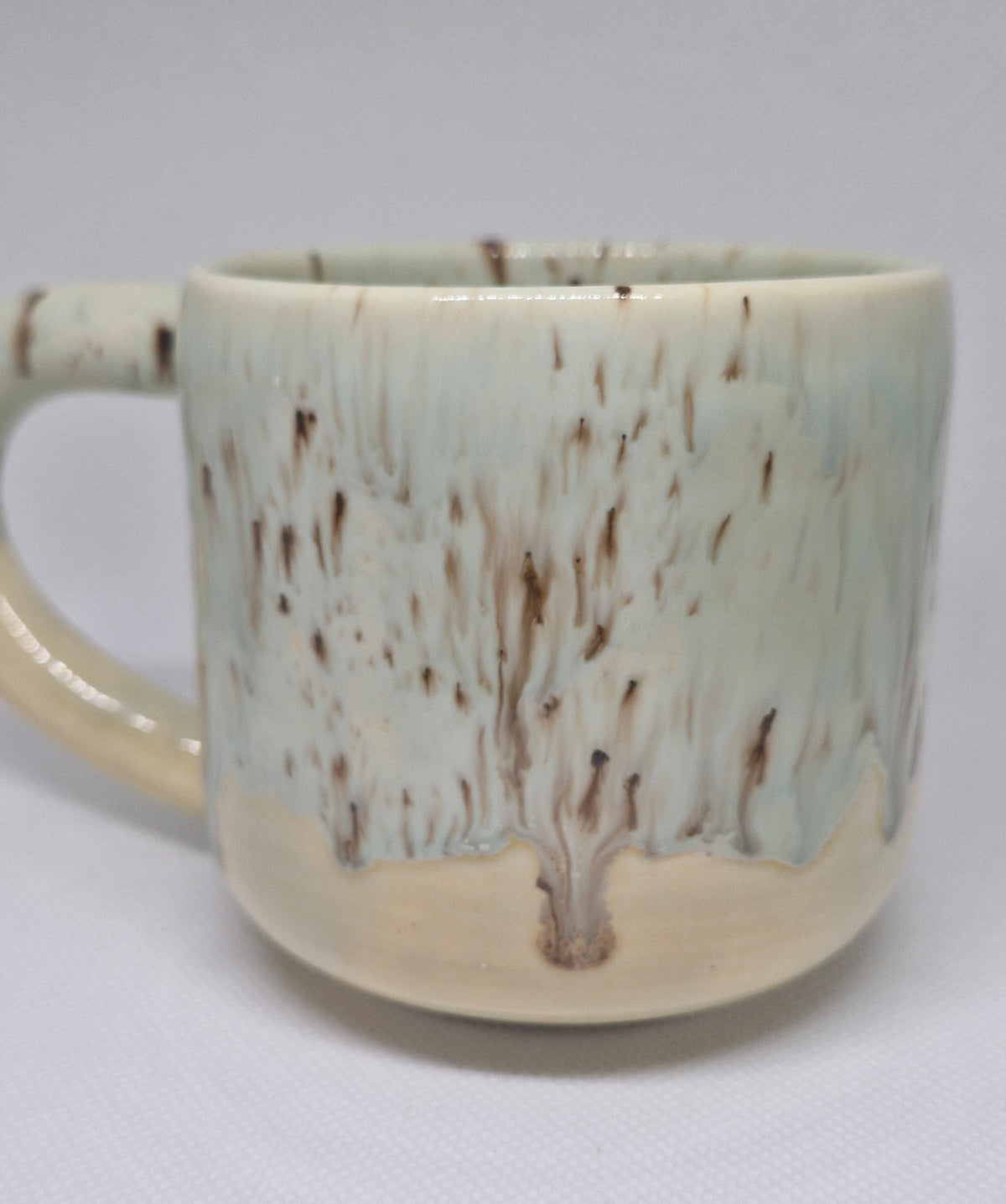 Green Speckled Mug