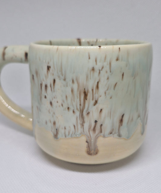 Green Speckled Mug
