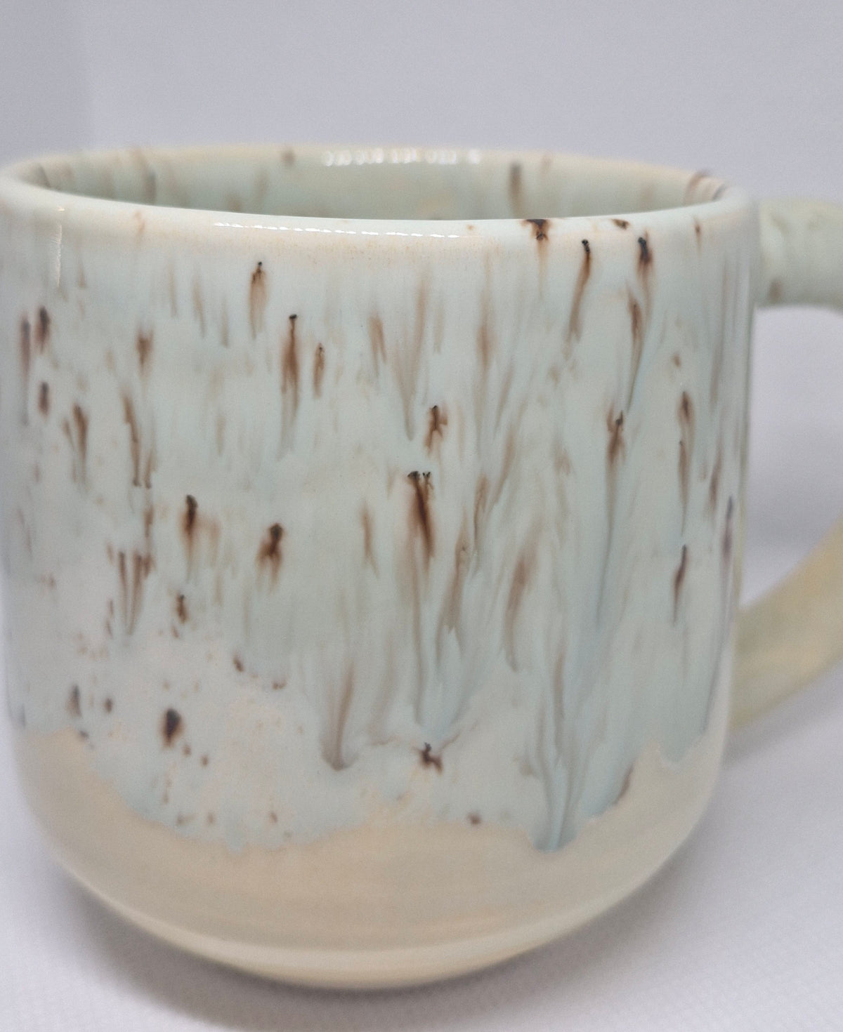 Green Speckled Mug