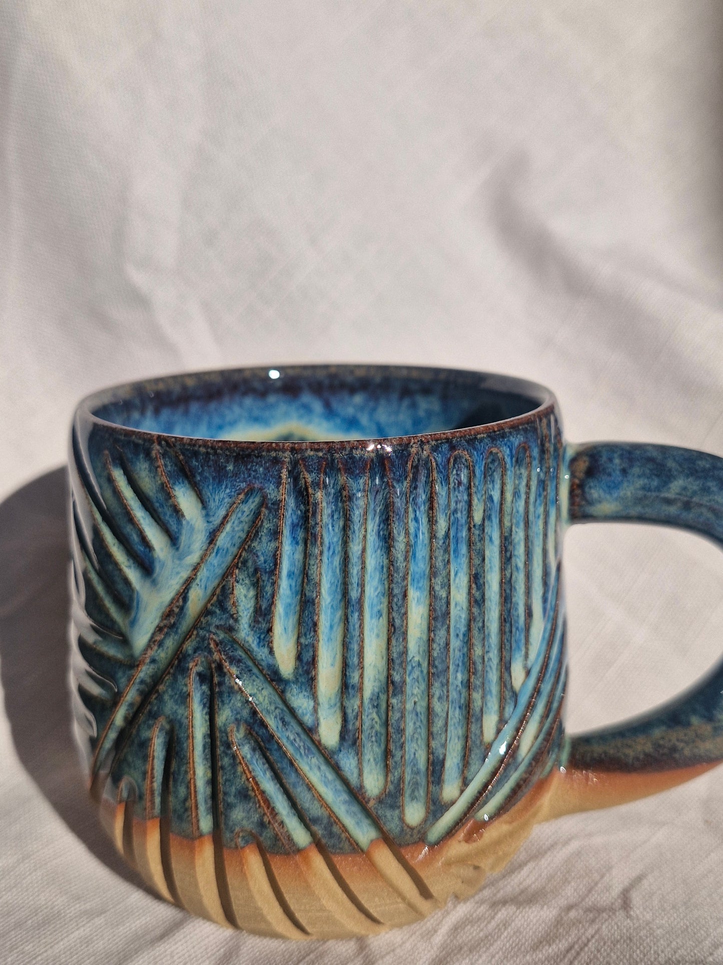 Carved Mug